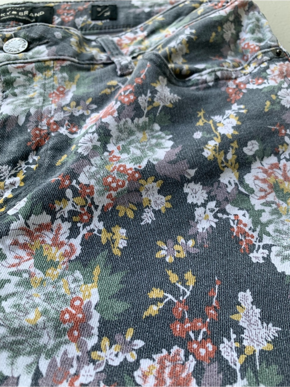 LUCKY BRAND Jeans Women's Size 6/28 Floral - Picture 8 of 10